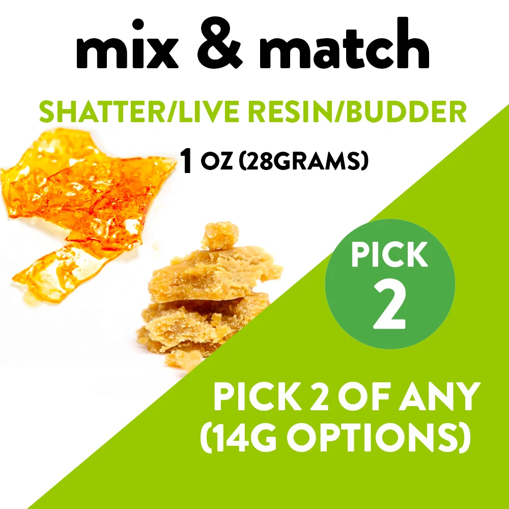 Mix Pack Concentrate 2 x 14g (1 Ozs)
