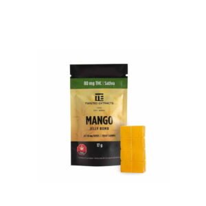 Twisted Extracts THC Mango Jelly Bomb – (80mg THC) – Sativa