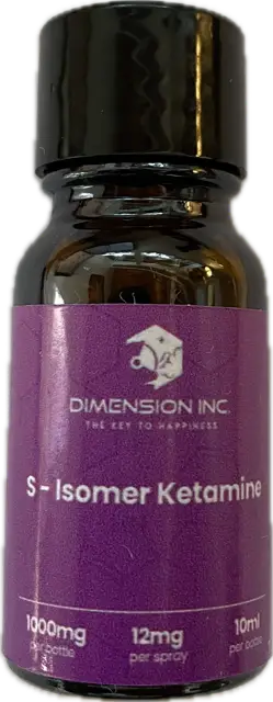 S – Isomer Ketamine – Flavoured Nasal Spray – by “Dimensions Inc” - Image 2